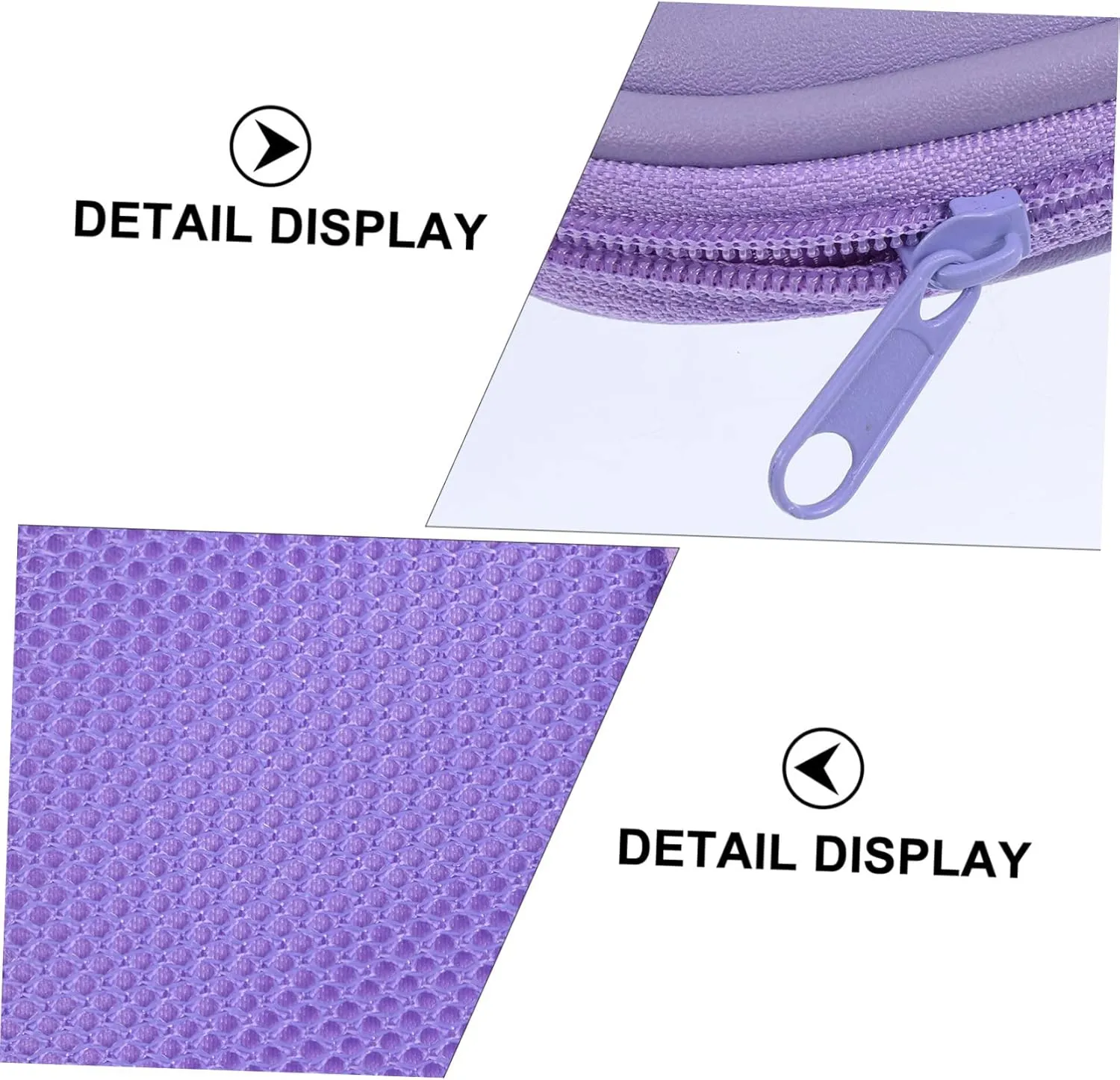DOITOOL 2 Pcs Storage Bag Mini Charger Portable Cable Bag Travel Portable Charger Earphone Pu Storage Box