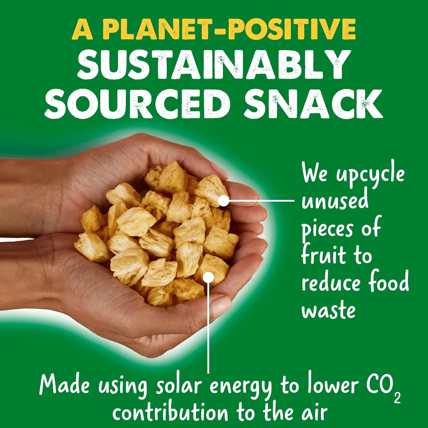Dole Good Crunch Pineapple Dried Fruit Bites, Gluten Free & Vegan Snack, 1.4oz Bags (Pack of 6)