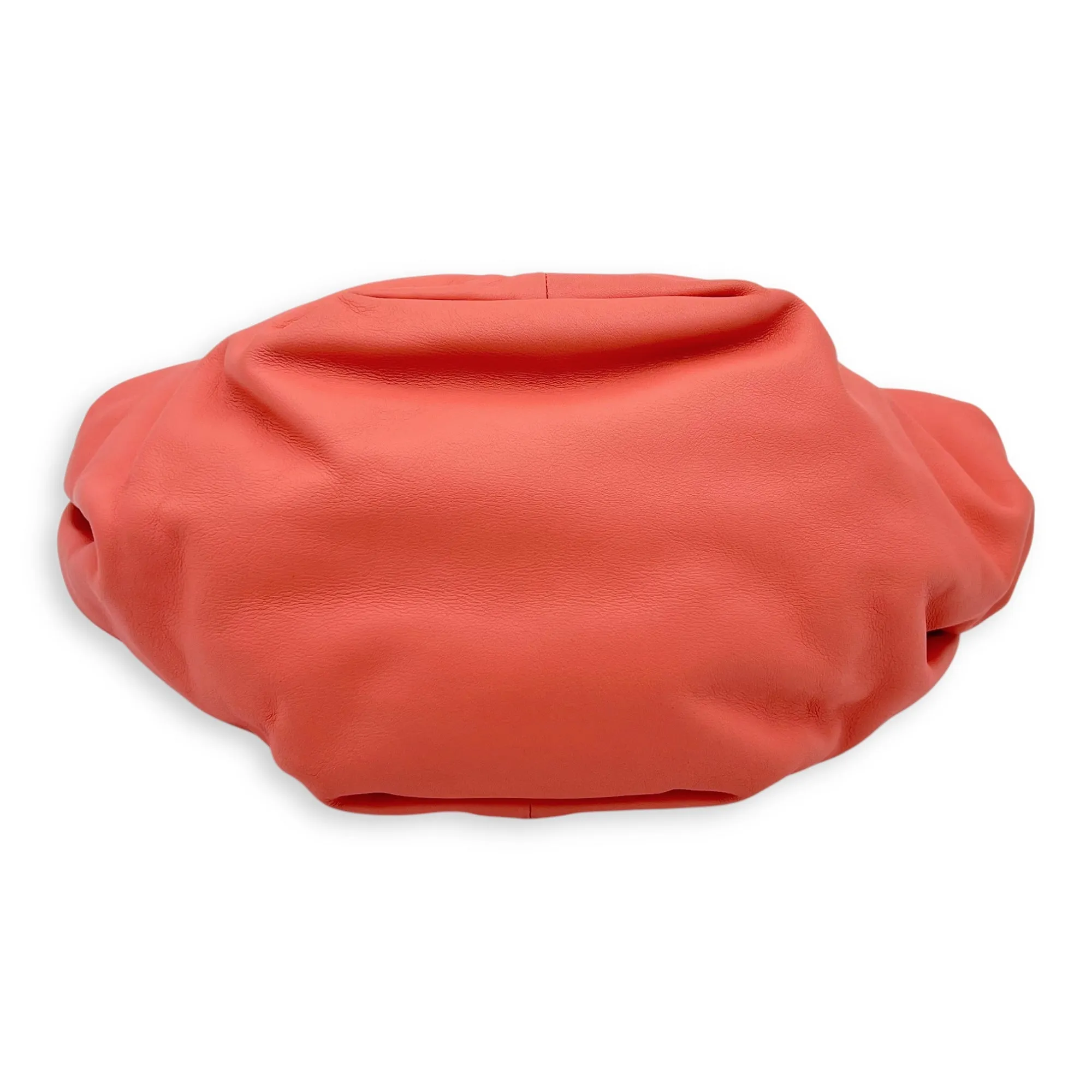 Double Knot Pink Shoulder Bag in Lambskin, Silver hardware