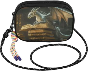Dragon Reading Library Small Crossbody Bags for Women Cell Phone Purses Women's Shoulder Handbag Wallet Purse