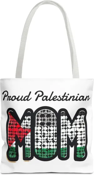 Eco-Friendly Proud Palestinian Tote Bag, Cultural Pride Accessory, Gift for Activists Dearborn, Statement Bag, Activist Tote