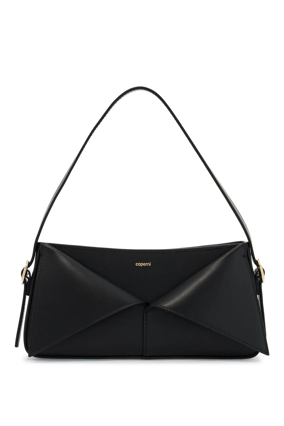 ed leather bag with flap