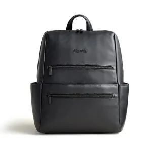 Eras Sleek Black Backpack
