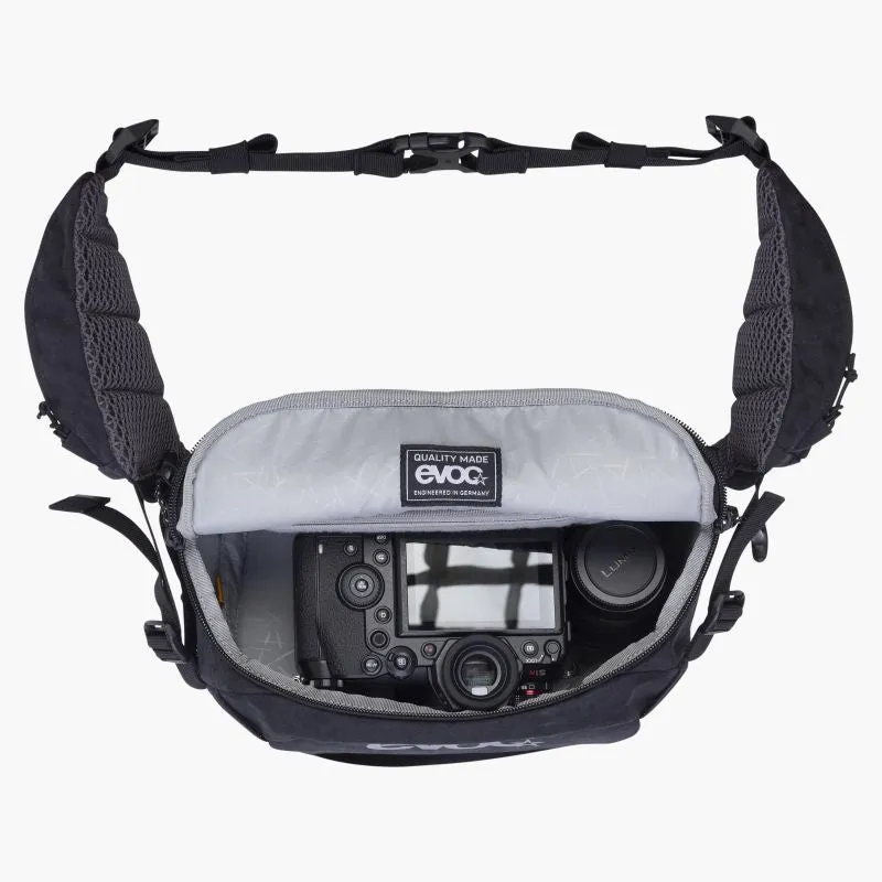 EVOC HIP PACK CAPTURE 6, BLACK (30x20x12cm)