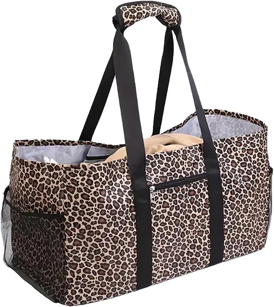 Extra Large Utility Tote - Reusable Shopping Bags, Waterproof Beach Bag, Foldable Storage