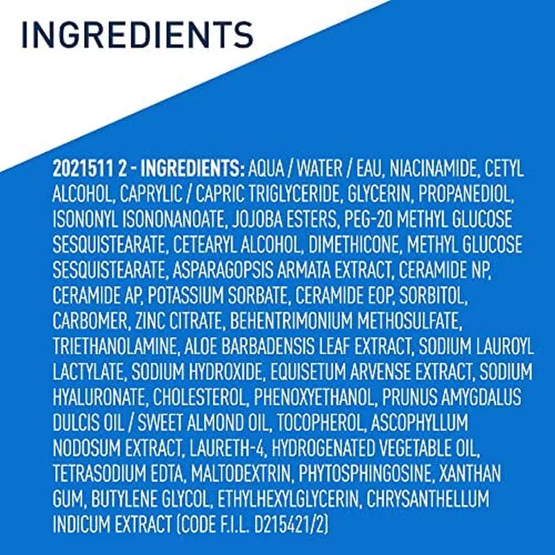 Eye Repair Cream, under Eye Cream for Puffiness and Bags under Eyes, Hyaluronic Acid   Niacinamide   Marine Botanical Complex, Oil Free & Opthalmologist Tested
