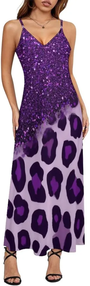 Fashion V Neck Long Slimming Dress Cami Full Slips Long Under Dress for Women