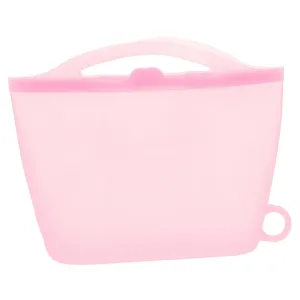 Food Container Fresh Keeping Large Capacity Silicone Bag Reusable Microwave Steam Bag for Fruits and Vegetables