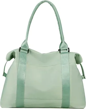 forestfish Duffle Tote Bag Weekender Bags for Women Travel with Trolley Sleeve