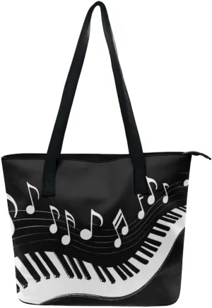 Funny Lightweight Tote Bag, Women's Large Capacity Handbag with Long Handle for Travel, Work, Shopping