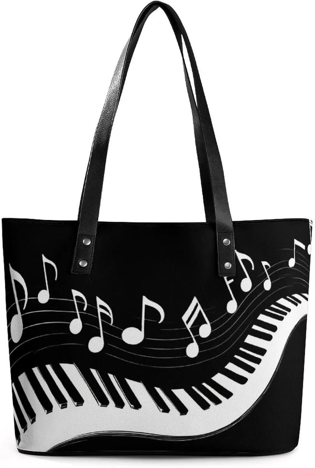 Funny Lightweight Tote Bag, Women's Large Capacity Handbag with Long Handle for Travel, Work, Shopping