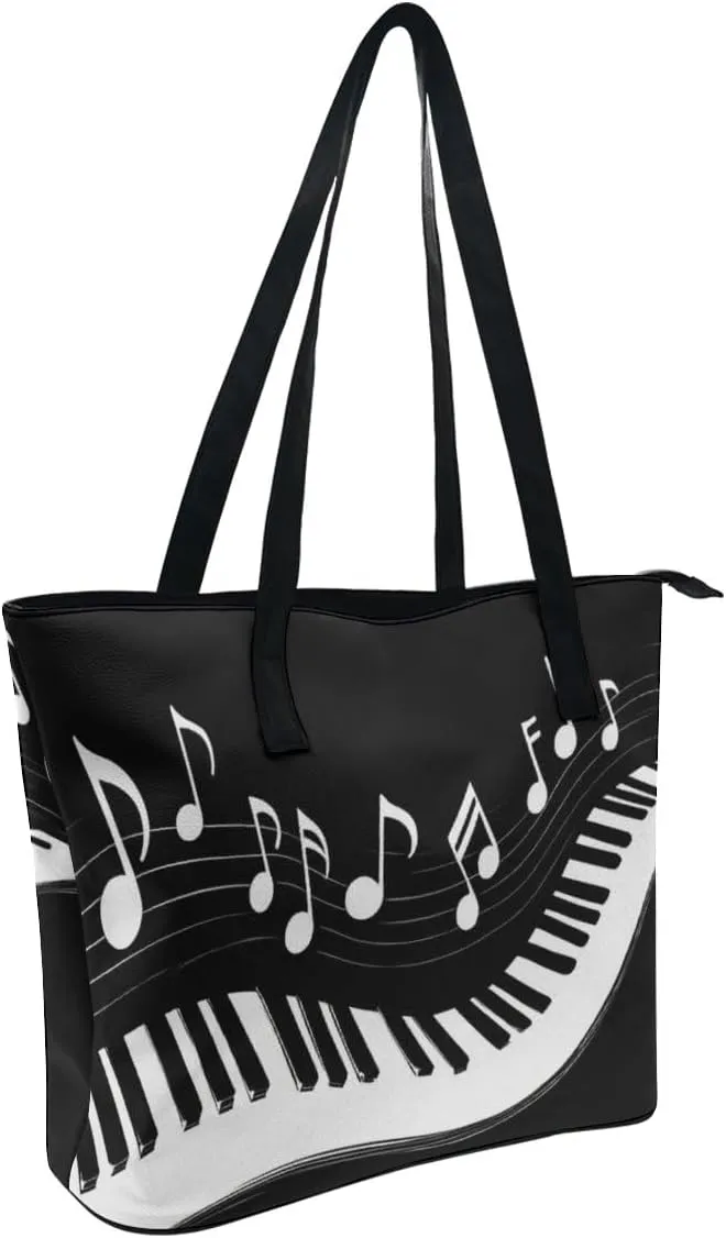 Funny Lightweight Tote Bag, Women's Large Capacity Handbag with Long Handle for Travel, Work, Shopping