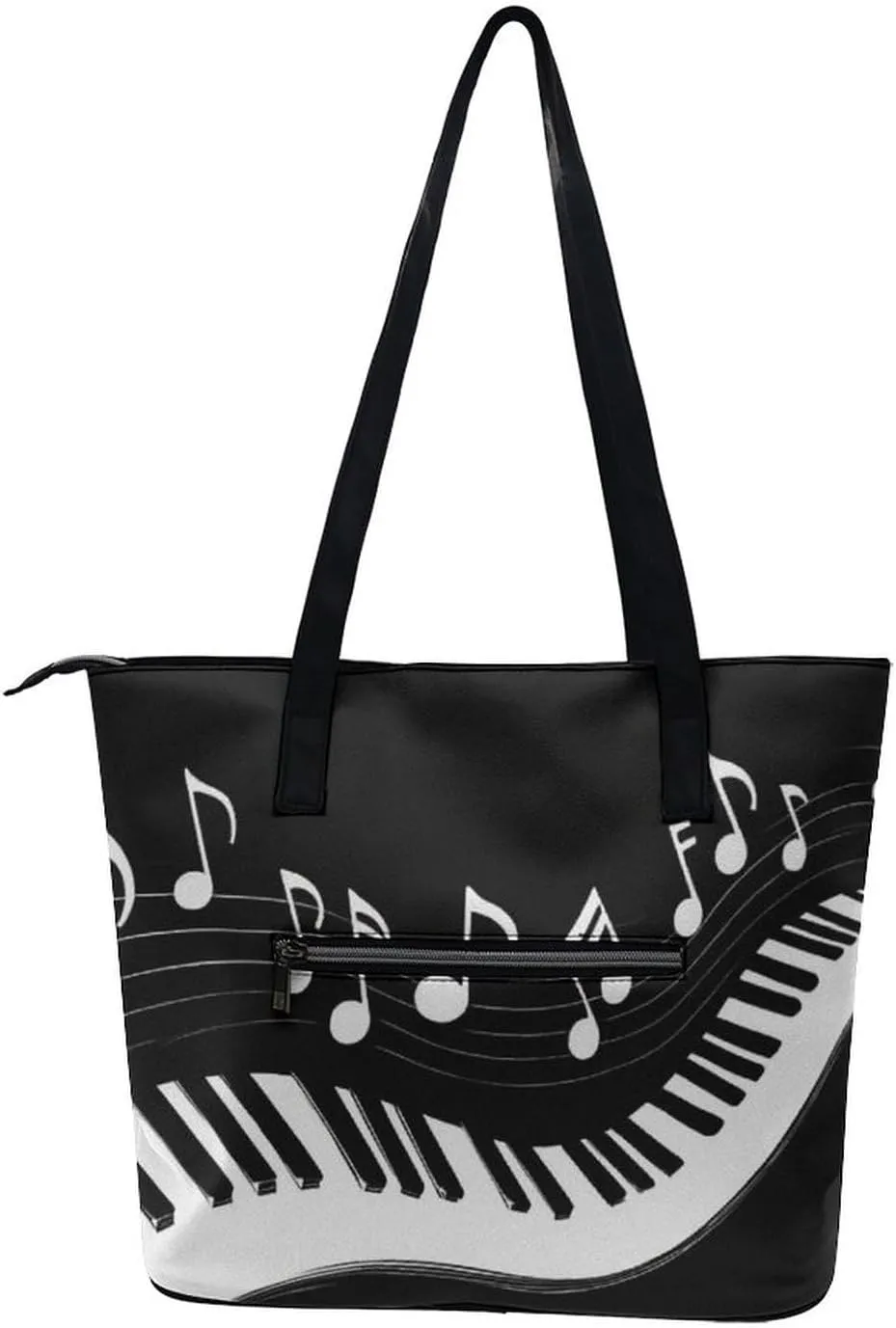 Funny Lightweight Tote Bag, Women's Large Capacity Handbag with Long Handle for Travel, Work, Shopping