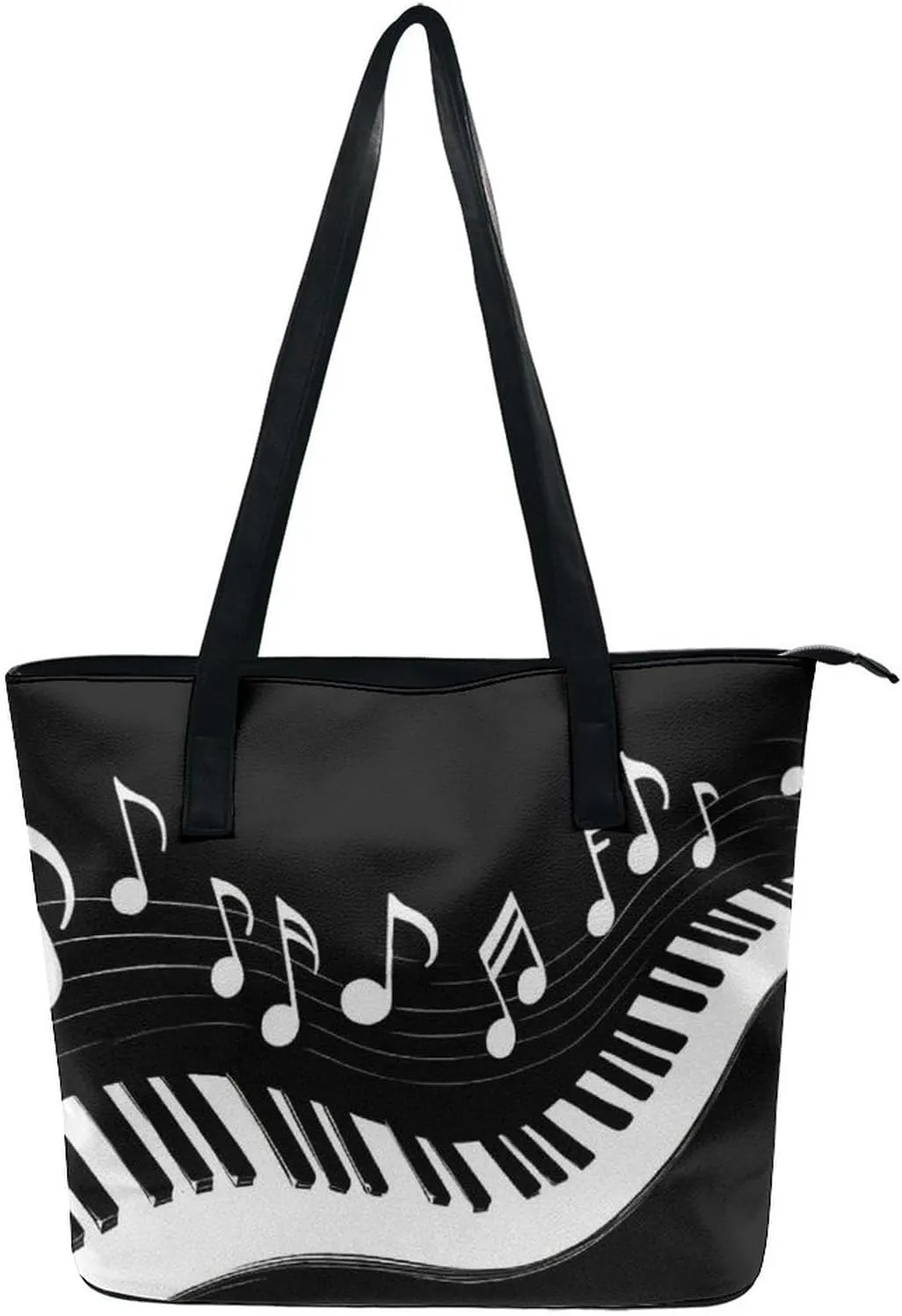 Funny Lightweight Tote Bag, Women's Large Capacity Handbag with Long Handle for Travel, Work, Shopping