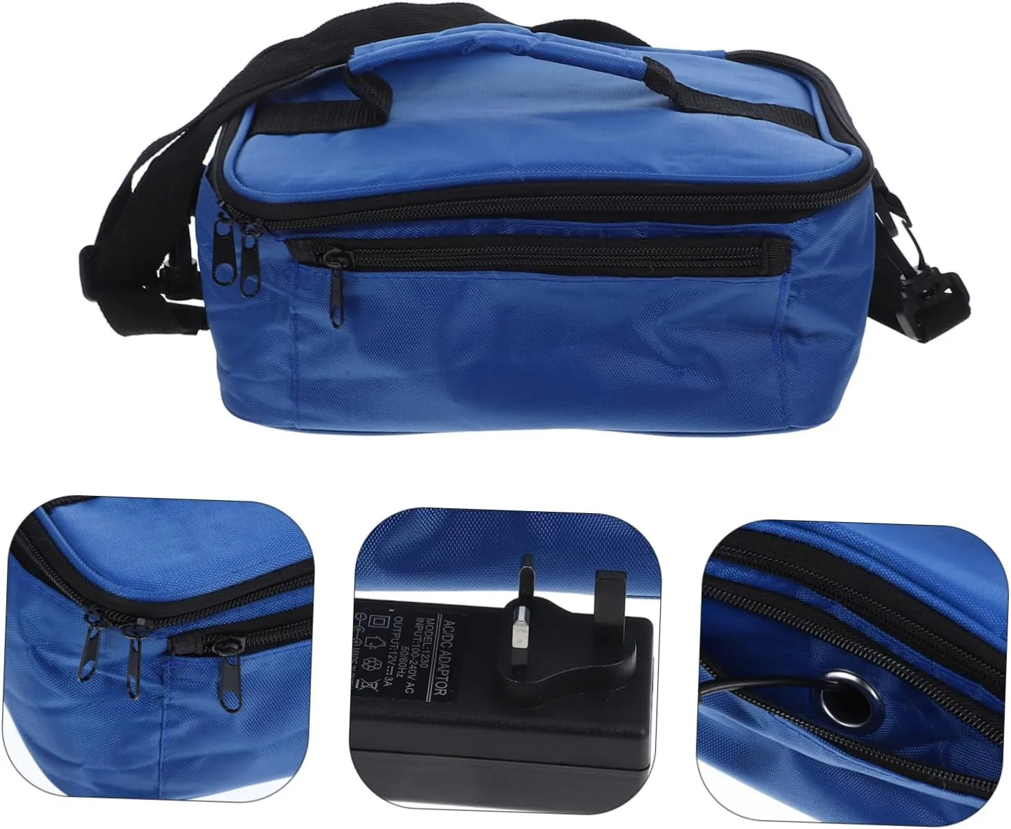 Garneck Insulation Lunch Bag Heated Lunch Box Package for Car Insulated Food Bag Heating for Travel Office Camping