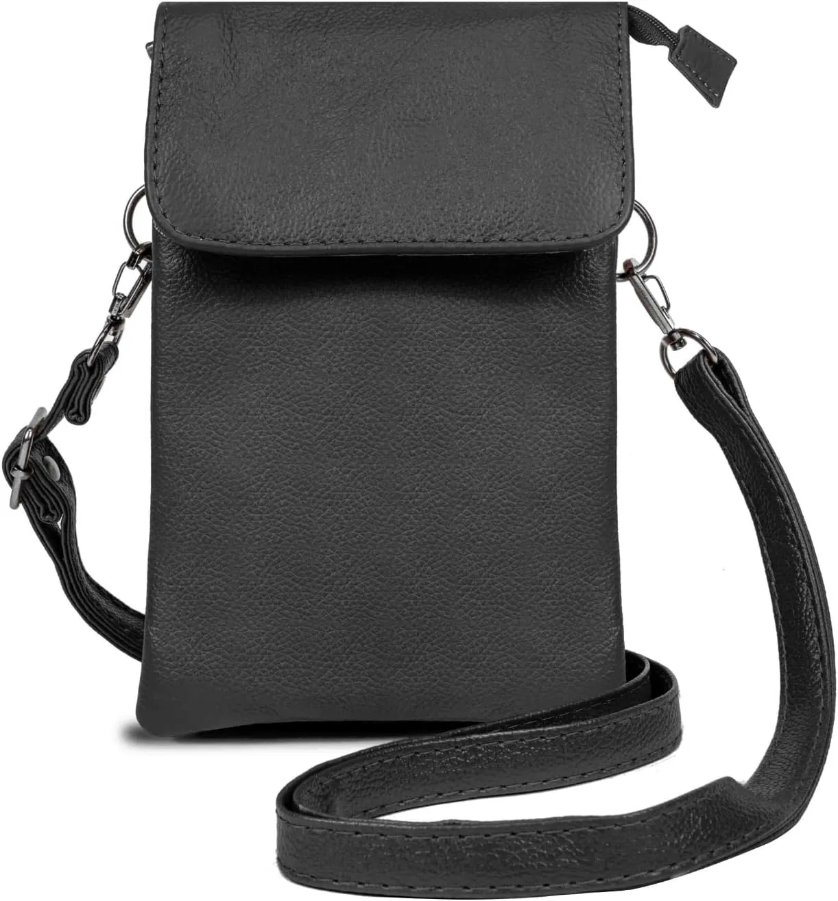 Genuine Leather Small Crossbody Phone Purse for women – Lightweight, Stylish,Durable and Spacious with Adjustable Strap