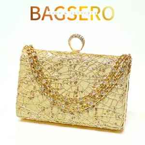 Gilded Glamour Clutch