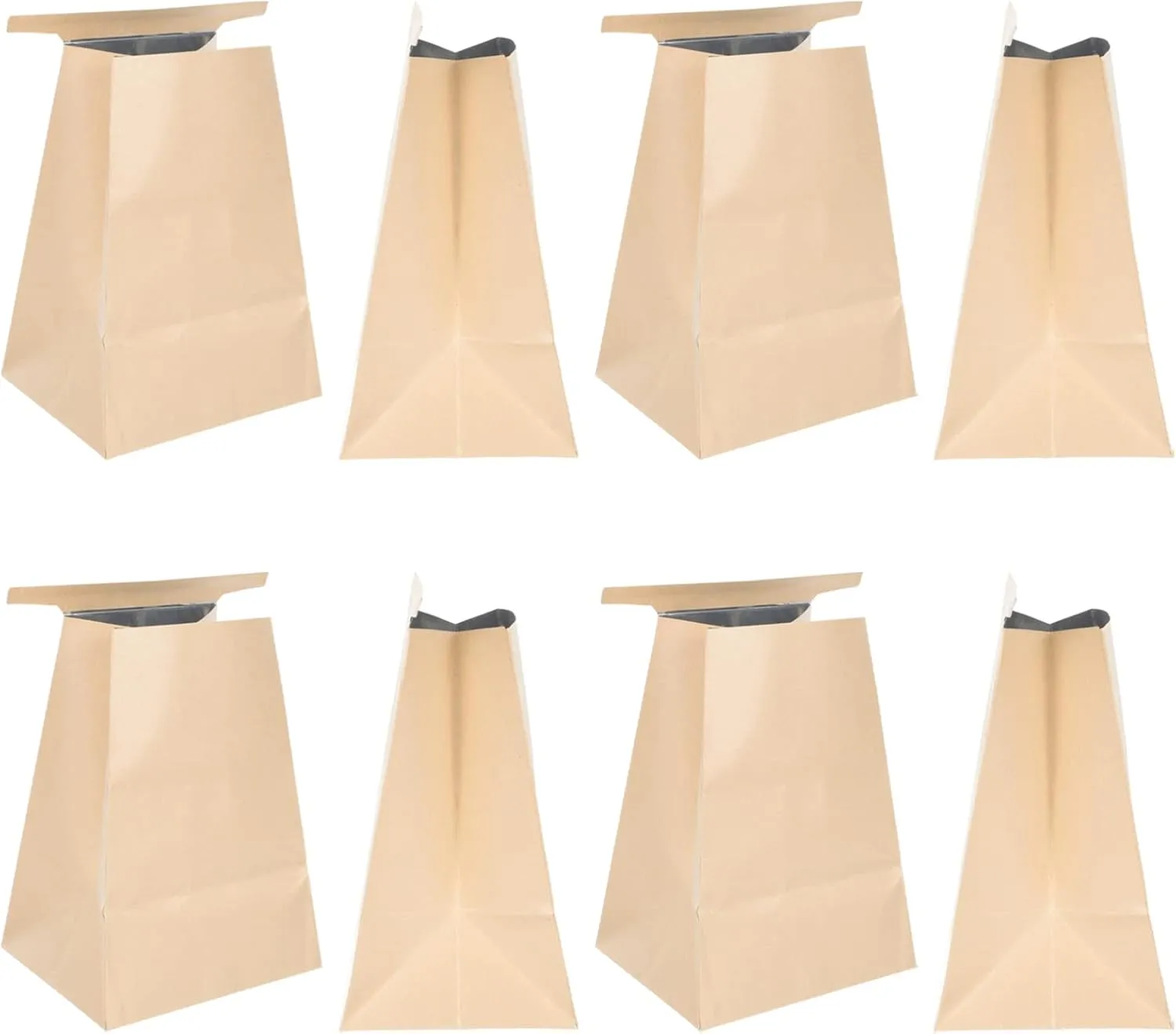 GLEAVI 10 Pcs Paper Vomit Bags Disposable Emesis Bags Biodegradable Throw Puke Bags for Car Travel Indoor Outdoor and Mornings Sickness