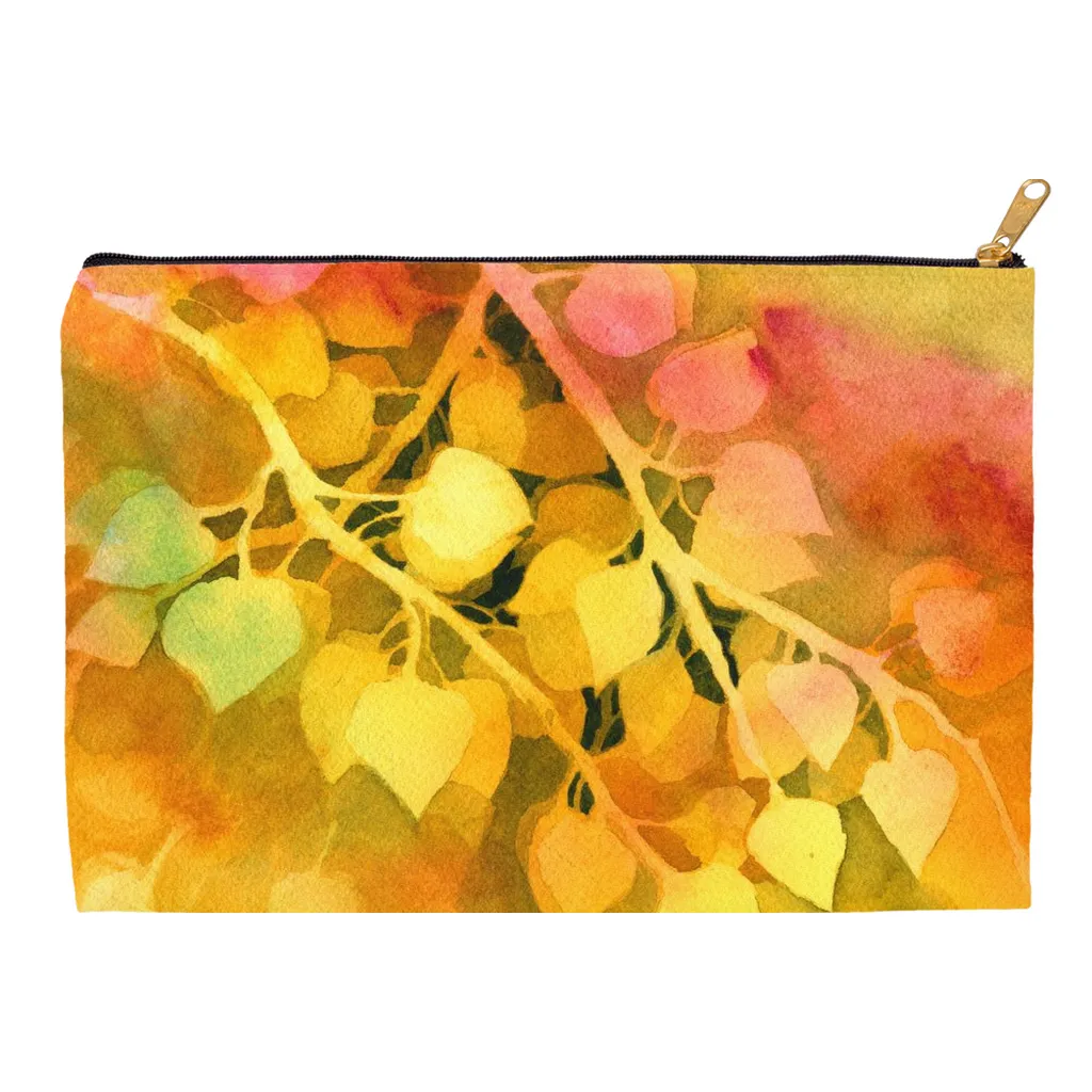 Golden Aspen Accessory Pouch