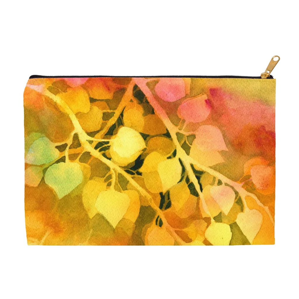 Golden Aspen Accessory Pouch