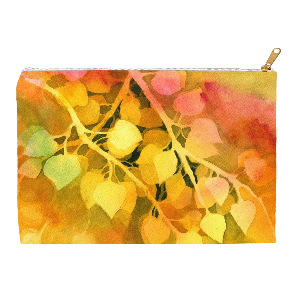 Golden Aspen Accessory Pouch