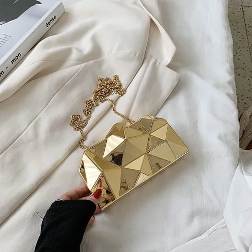Golden Prism Clutch