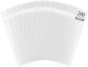 Golden State Art, 5"x 7" Acid-Free Crystal Clear Sleeves Storage Bags for Photo Prints (Bag Size: 5 1/4 x 7 1/8 inches|200Pack)