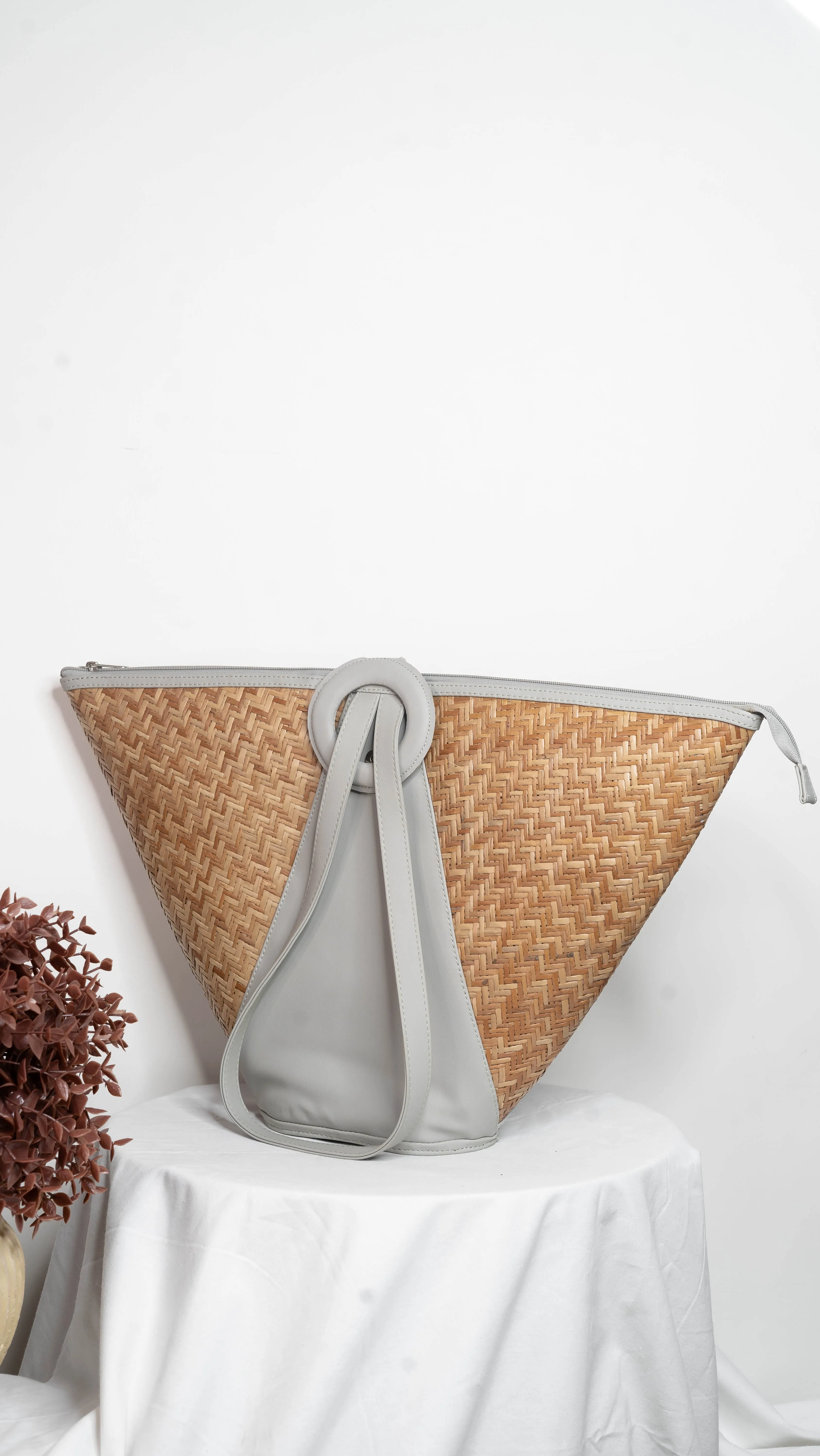 Grey Beach Tote