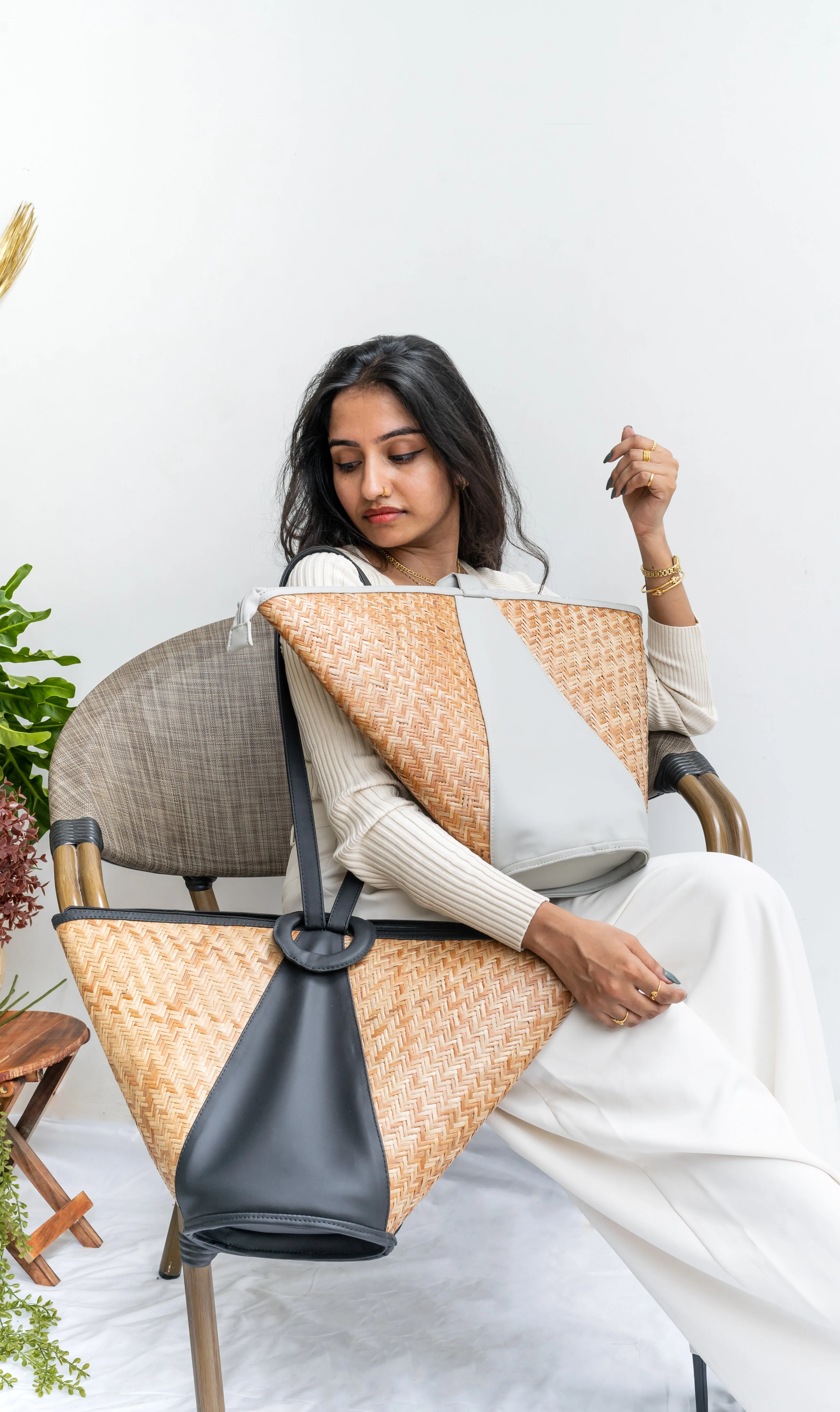 Grey Beach Tote