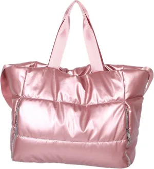 Gym Bag with Dry Wet Separation Large Capacity Fitness Tote for Yoga Travel Swimming for Women Pearl