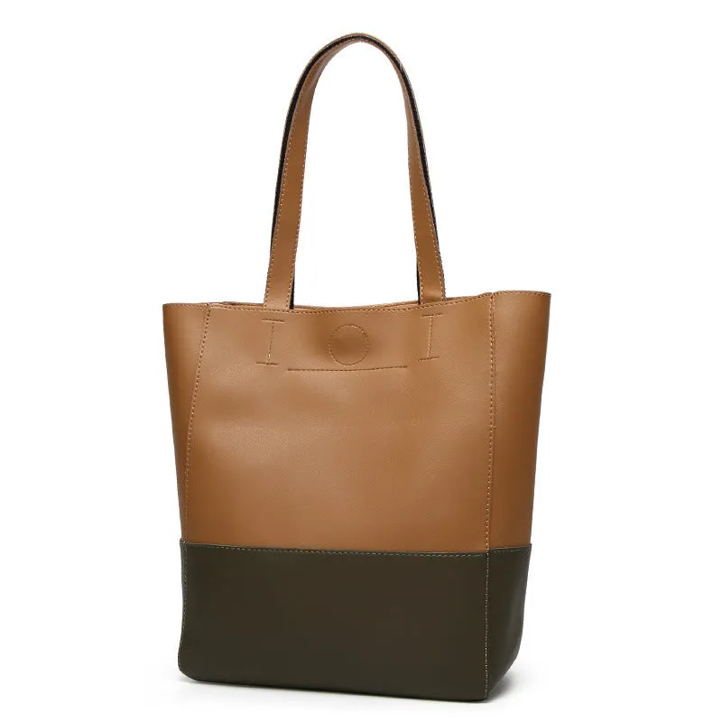 Handbag Foreign Trade New Winter Fashion Bags Shoulder Hand Color Large Picture Package