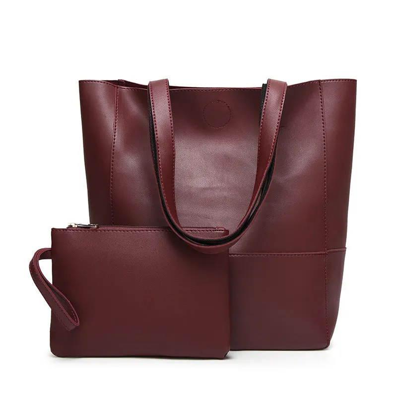 Handbag Foreign Trade New Winter Fashion Bags Shoulder Hand Color Large Picture Package