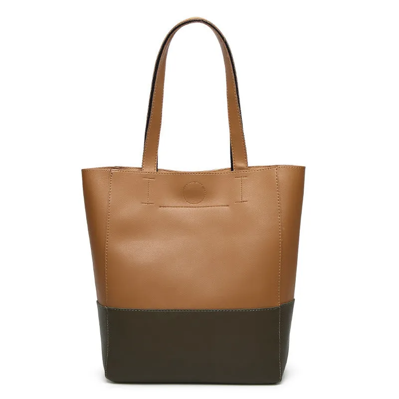 Handbag Foreign Trade New Winter Fashion Bags Shoulder Hand Color Large Picture Package