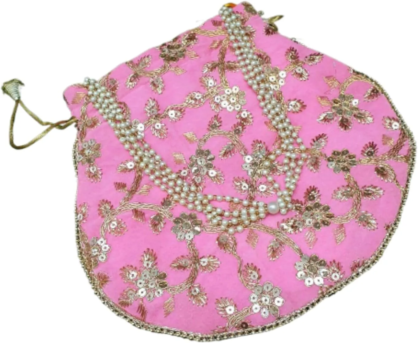 Handcrafted Women Potli Bag Purse Handbag Indian velvet Party Wedding Clutch Bag Traditional Return gift
