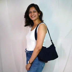 Handmade Sleek Minimalist Corduroy Sling Bag