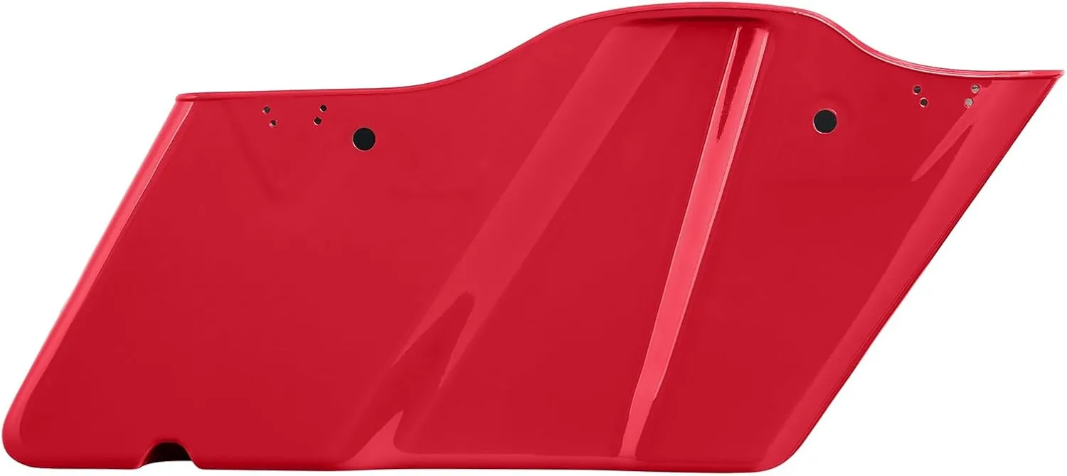 Harley Saddlebags, Color-Matched Harley Hard saddle Bags for H-D Touring 2014-2023 Velocity Red Sunglo