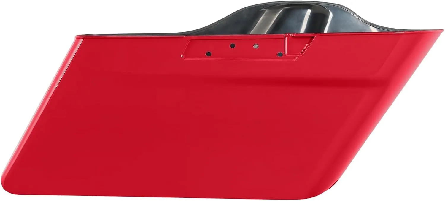 Harley Saddlebags, Color-Matched Harley Hard saddle Bags for H-D Touring 2014-2023 Velocity Red Sunglo