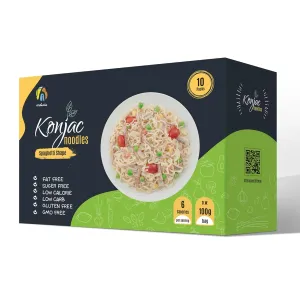Hethstia Konjac Noodle Low Carb Pasta Shirataki Spaghetti – 10 Packs Pre-cooked and Ready to Eat Konjac Spaghetti, Healthy, Low Calorie, Gluten-Free, Fat-Free, 0 Sugar, Vegan, Keto Friendly