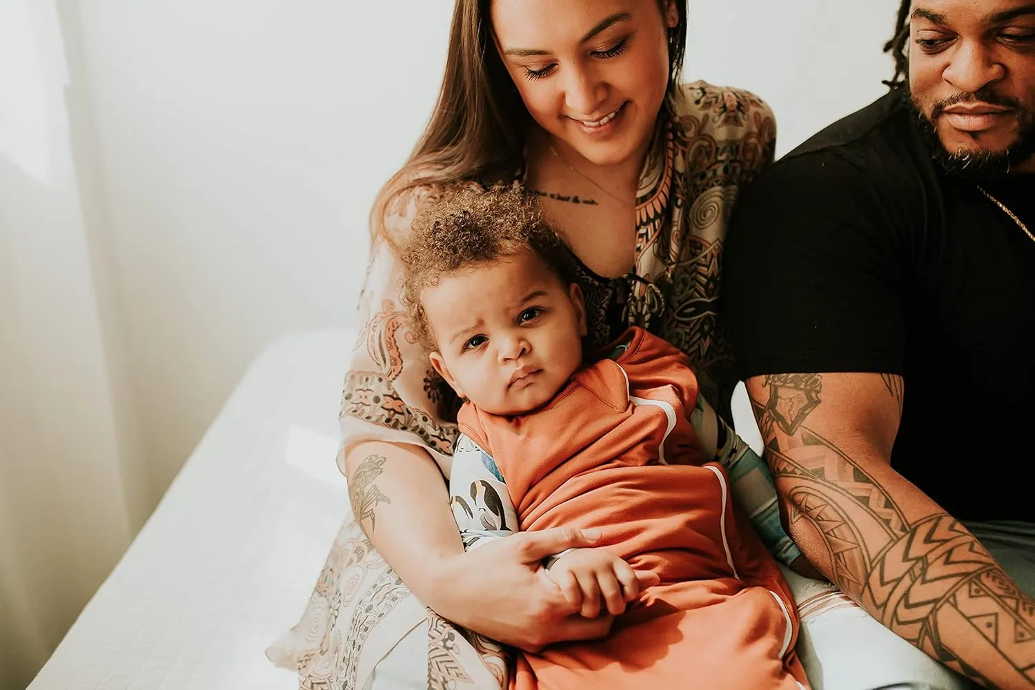 Jade&Kai Sleep Sack for Babies | Soft Viscose | Wraparound Zipper | 1.5 TOG Breathable Warmth | Modern Design