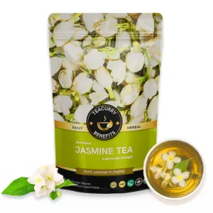 Jasmine Flower Tea - Helps in Weight Loss, Skin Glow, Stress Relief