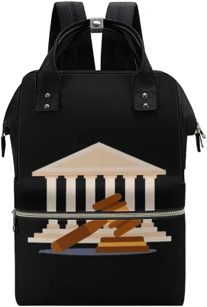 Judge's Hammer Waterproof Diaper Bag Backpack Multifunction Mommy Bags Large Capacity Travel Back Pack