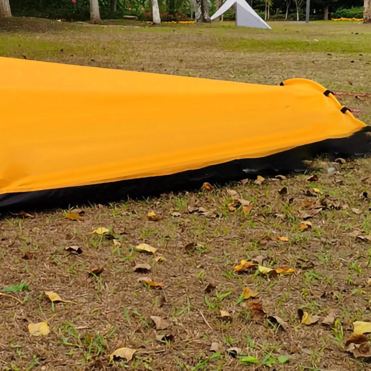 Keebgyy Sleeping Bags, Camping Sleeping Bag, Warm Outdoor Sleeping Bag, Lightweight Compact Camping Sleeping Bag, Suitable for Camping Hiking Outdoor Travel Hunting(Yellow)