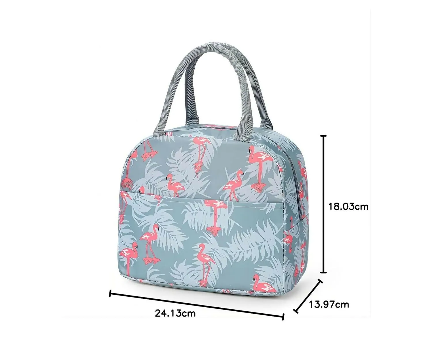 Kids' Portable Insulated Lunch Bag – Fun Printed Design (Random Design)