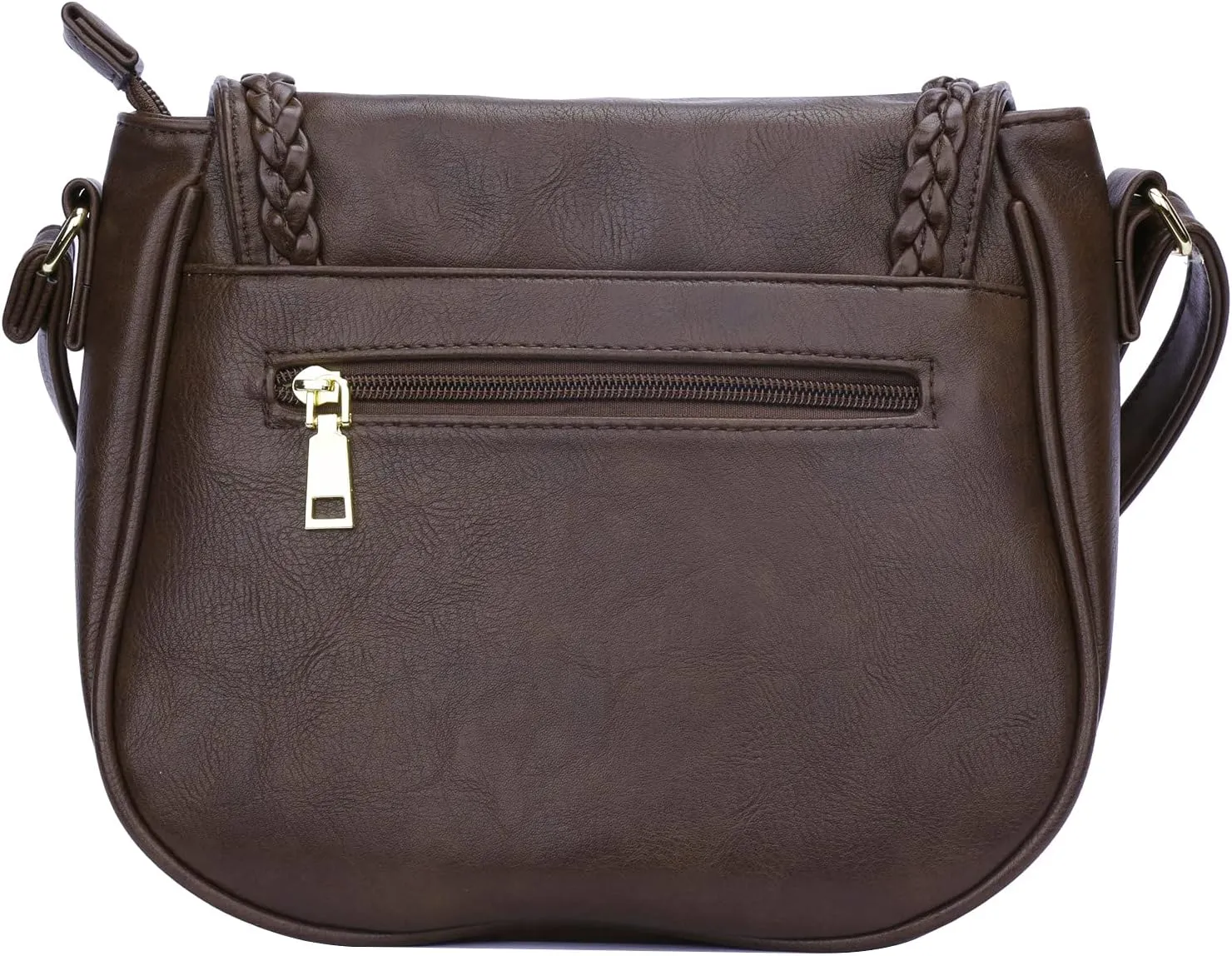 KKXIU Casual Flap Saddle Crossbody Bags for Women Purses and Handbags with Tassel