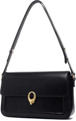 LAFESTIN Split Leather Shoulder Bags For Women with Adjustable Strap, Trendy Crossbody Purses, Designer Inspire Handbags