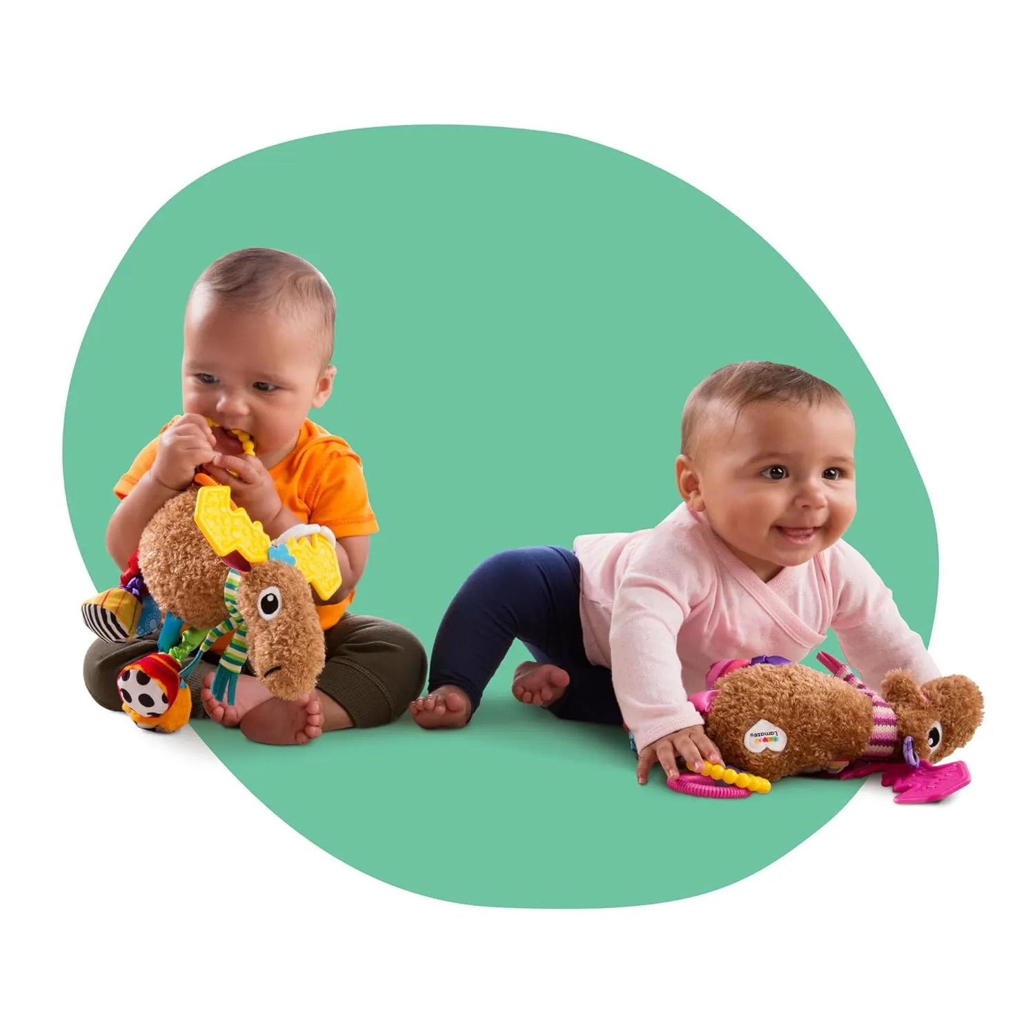Lamaze Muffin The Moose Baby Toy, Multi/None