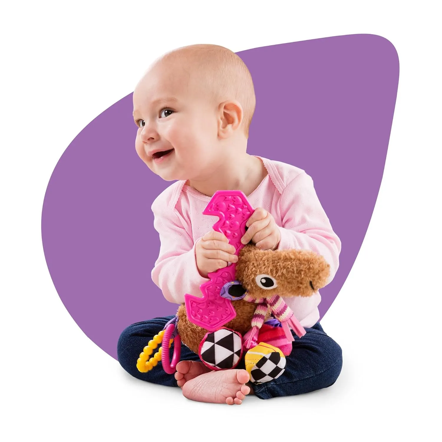 Lamaze Muffin The Moose Baby Toy, Multi/None