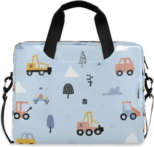 Laptop Bag Computer Bags Messenger Shoulder Bag Briefcase Simple Construction Car for Business Office Work