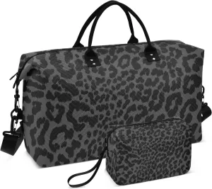 Large Travel Duffel Bag Sports Tote Gym Bag Overnight Weekender Bags Golden Bee Queen Crown Pattern Carry On Luggage