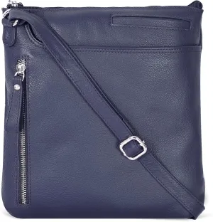 Leather Crossbody Bags for Women - Ladies Sling Handbags - Medium Cross body Purses Handbags - Purses For Women